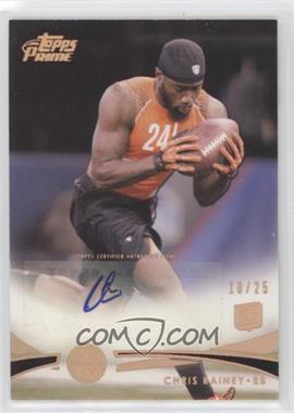 2012 Topps Prime - [Base] - Copper Rainbow Rookie Autographs #27 - Chris Rainey /25