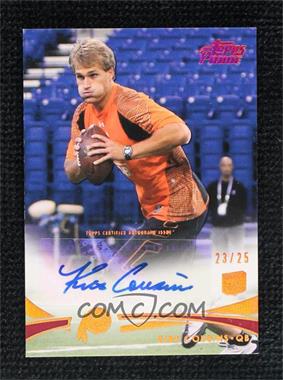 2012 Topps Prime - [Base] - Copper Rainbow Rookie Autographs #81 - Kirk Cousins /25