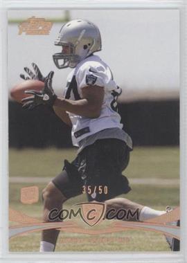 2012 Topps Prime - [Base] - Copper Rainbow #51 - Juron Criner /50