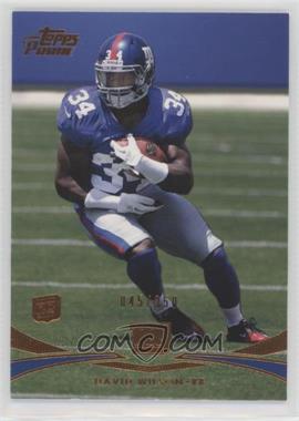 2012 Topps Prime - [Base] - Copper #137 - David Wilson /350