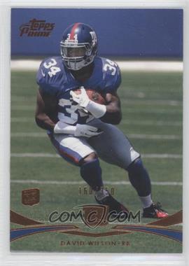 2012 Topps Prime - [Base] - Copper #137 - David Wilson /350