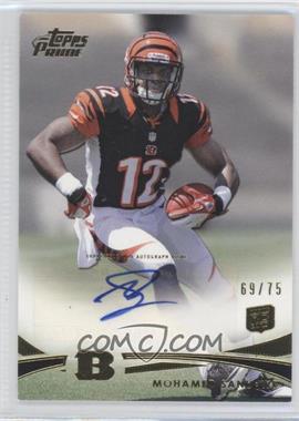 2012 Topps Prime - [Base] - Gold Rookie Autographs #34 - Mohamed Sanu /75