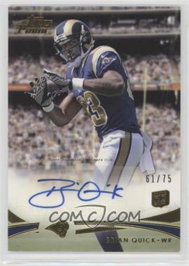 2012 Topps Prime - [Base] - Gold Rookie Autographs #69 - Brian Quick /75