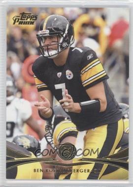 2012 Topps Prime - [Base] - Gold #66 - Ben Roethlisberger