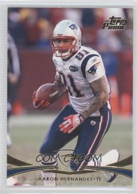 2012 Topps Prime - [Base] - Gold #93 - Aaron Hernandez