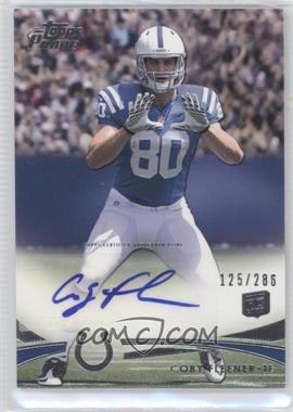 2012 Topps Prime - [Base] - Rookie Autographs #15 - Coby Fleener /286