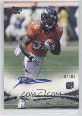 2012 Topps Prime - [Base] - Rookie Autographs #91 - Ronnie Hillman /260