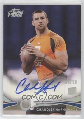 2012 Topps Prime - [Base] - Silver Rainbow Rookie Autographs #132 - Chandler Harnish /50