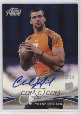 2012 Topps Prime - [Base] - Silver Rainbow Rookie Autographs #132 - Chandler Harnish /50