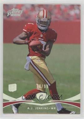 2012 Topps Prime - [Base] - Silver Rainbow #11 - A.J. Jenkins /99