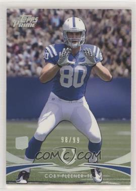 2012 Topps Prime - [Base] - Silver Rainbow #15 - Coby Fleener /99