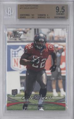 2012 Topps Prime - [Base] #77 - Doug Martin [BGS 9.5 GEM MINT]