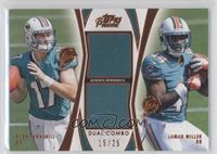 Ryan Tannehill, Lamar Miller #/25