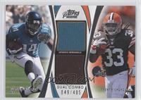 Justin Blackmon, Trent Richardson #/405