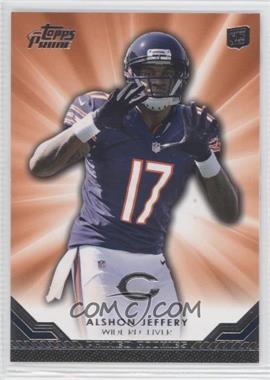 2012 Topps Prime - Primed Rookies #PR-AJE - Alshon Jeffery