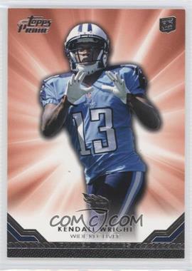 2012 Topps Prime - Primed Rookies #PR-KW - Kendall Wright