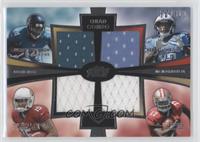 Kendall Wright, Michael Floyd, Justin Blackmon, A.J. Jenkins #/610