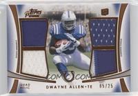 Dwayne Allen #/25