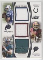 Andrew Luck, Robert Griffin III, Ryan Tannehill #/559