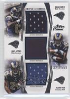 Brian Quick, Chris Givens, Isaiah Pead #/559