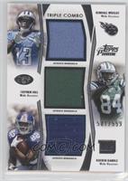 Kendall Wright, Stephen Hill, Rueben Randle #/559