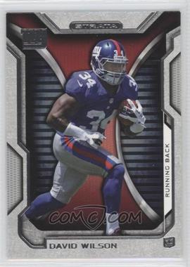 2012 Topps Strata - [Base] - Hobby Thick Stock #122 - David Wilson