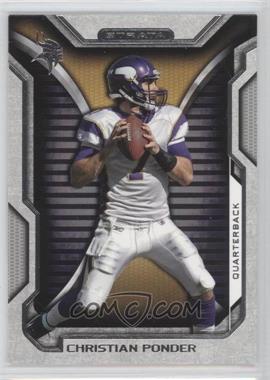 2012 Topps Strata - [Base] - Hobby Thick Stock #149 - Christian Ponder