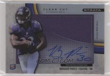 2012 Topps Strata - Clear Cut Autograph Rookie Relics #CCAR-BP - Bernard Pierce