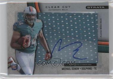 2012 Topps Strata - Clear Cut Autograph Rookie Relics #CCAR-ME - Michael Egnew