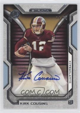 2012 Topps Strata - Rookie Autographs - Blue #RA-KC - Kirk Cousins /75