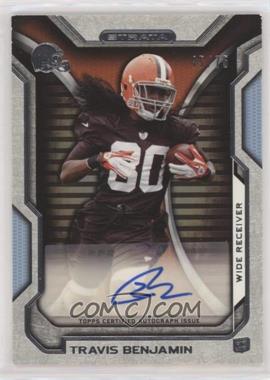 2012 Topps Strata - Rookie Autographs - Blue #RA-TB - Travis Benjamin /75