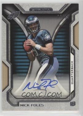 2012 Topps Strata - Rookie Autographs - Gold #RA-NF - Nick Foles /99