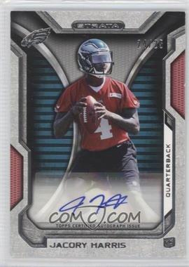 2012 Topps Strata - Rookie Autographs - Red #RA-JH - Jacory Harris /25