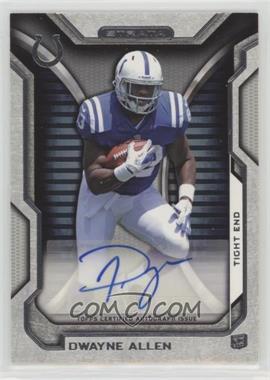 2012 Topps Strata - Rookie Autographs #RA-DA - Dwayne Allen