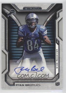 2012 Topps Strata - Rookie Autographs #RA-RB - Ryan Broyles