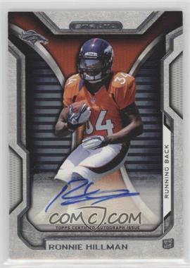 2012 Topps Strata - Rookie Autographs #RA-RH - Ronnie Hillman