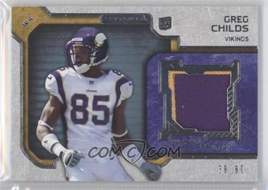 2012 Topps Strata - Rookie Relics - Blue Patch #RR-GC - Greg Childs /80