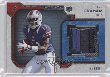 2012 Topps Strata - Rookie Relics - Blue Patch #RR-TG - T.J. Graham /80