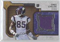 Greg Childs #/99