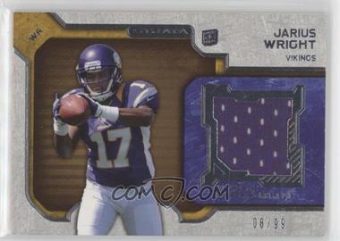 2012 Topps Strata - Rookie Relics - Gold #RR-JW - Jarius Wright /99