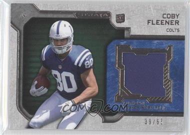 2012 Topps Strata - Rookie Relics - Green #RR-CF - Coby Fleener /65