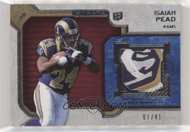 2012 Topps Strata - Rookie Relics - Red Patch #RR-IP - Isaiah Pead /41