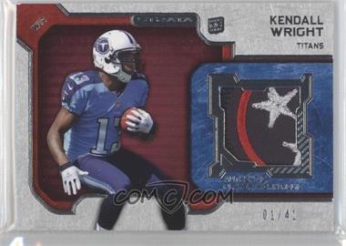 2012 Topps Strata - Rookie Relics - Red Patch #RR-KW - Kendall Wright /41
