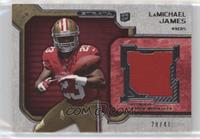 LaMichael James #/41