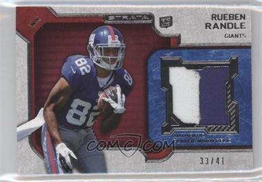 2012 Topps Strata - Rookie Relics - Red Patch #RR-RR - Rueben Randle /41