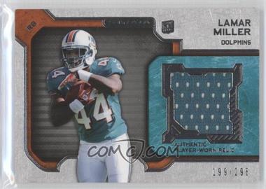 2012 Topps Strata - Rookie Relics #RR-LM - Lamar Miller /296