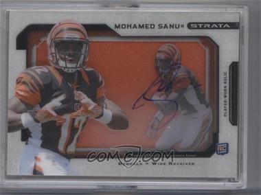 2012 Topps Strata - Signature Relics - Rivet Patch #SSR-MS - Mohamed Sanu /5