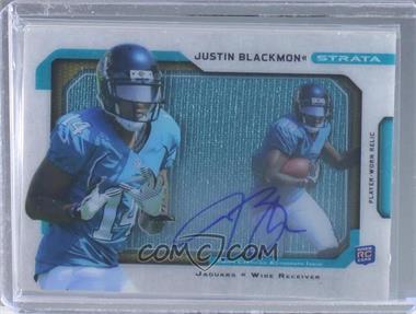 2012 Topps Strata - Signature Relics #SSR-JB - Justin Blackmon /40