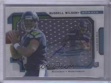 2012 Topps Strata - Signature Relics #SSR-RW - Russell Wilson /40