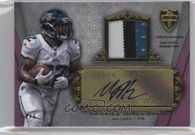 2012 Topps Supreme - Autographed Relics - Violet Patch #SAR-MJD - Maurice Jones-Drew /6